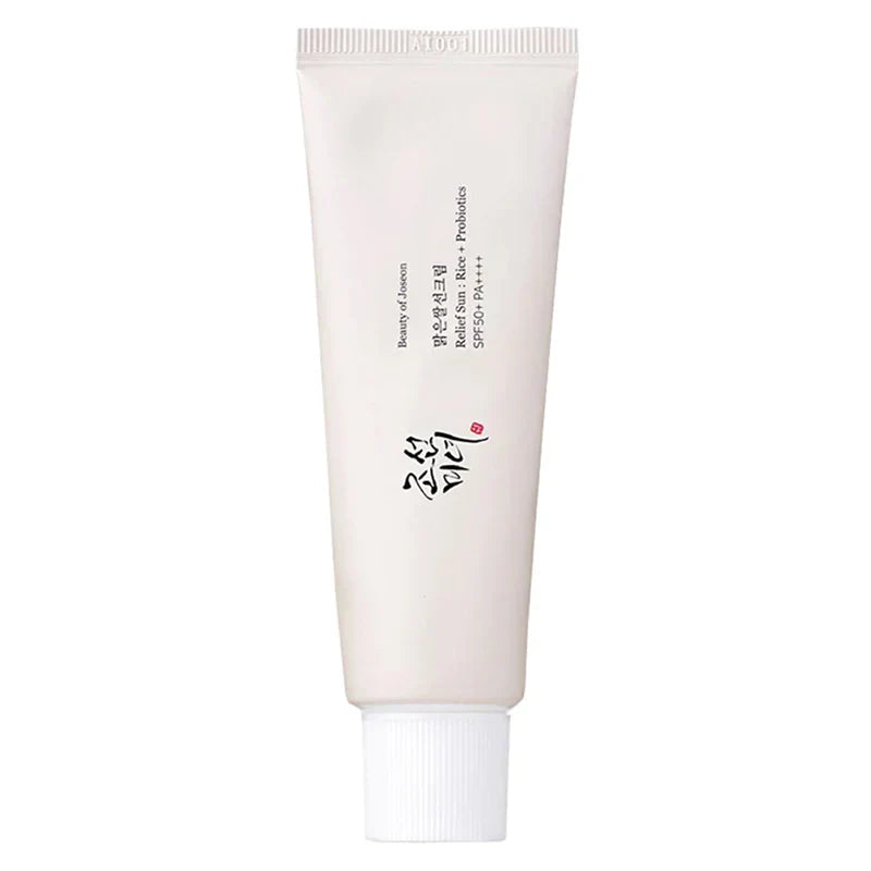 ريليف صن: أرز + بروبيوتيك SPF50+ PA++++