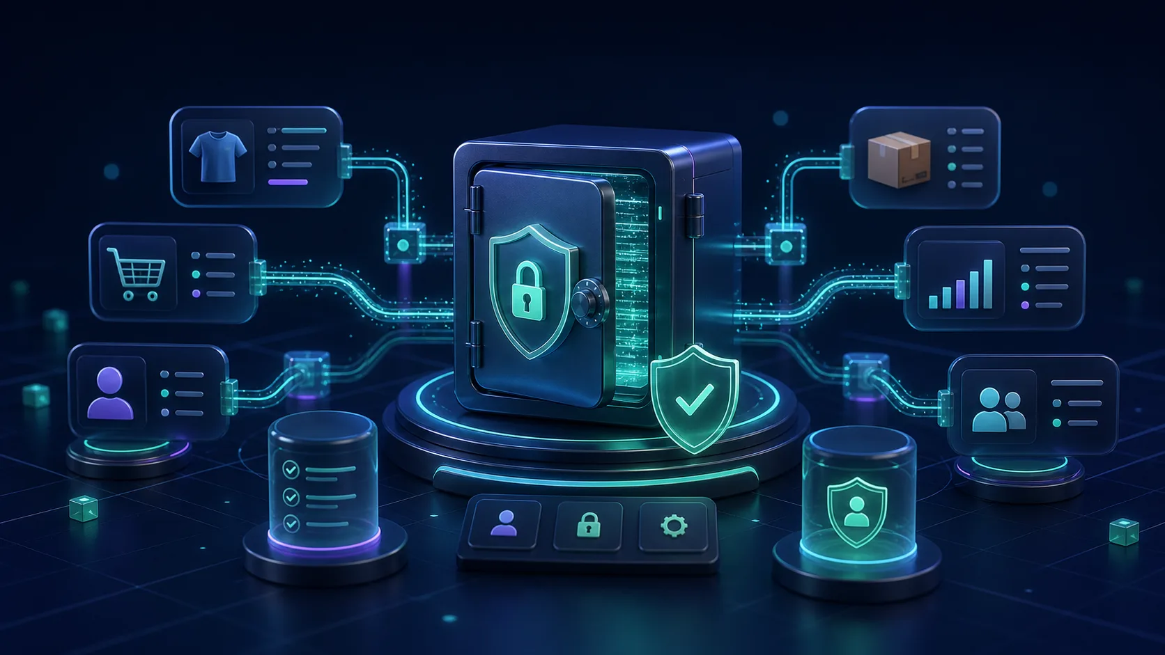 Protected WooCommerce store data and privacy controls for OumsAI