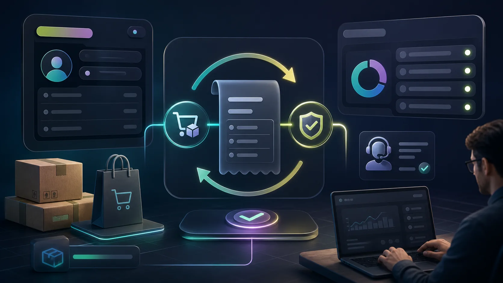 Refund review and billing clarity flow for OumsAI customers