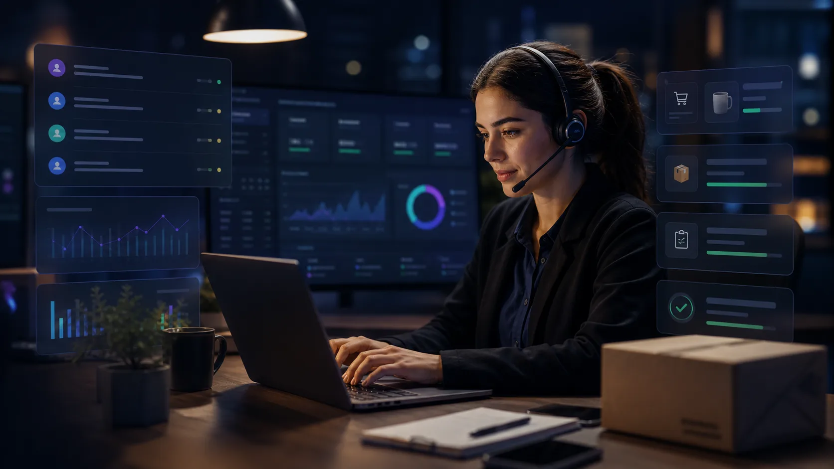 Support workspace helping WooCommerce store owners use OumsAI