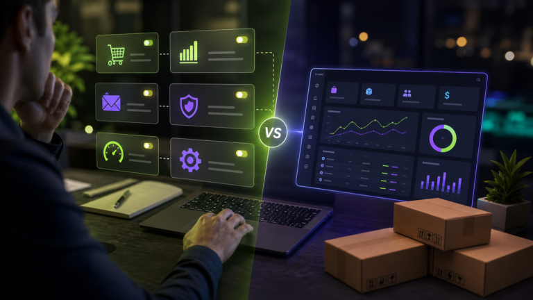 Plugins or Suite full-bleed AI-generated ecommerce thumbnail